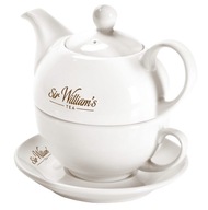 Sir William's Tea Duo džbán 350 ml so šálkou Sir William's Tea Duo džbán 350 ml so šálkou