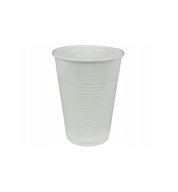 Jednorazové plastové poháre 200ml Biele 3000ks Jednorazové plastové poháre 200ml Biele 3000ks