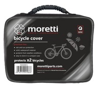 Poťah Moretti, vodotesný obal s rukoväťou a zámkom na 2 bicykle Poťah Moretti, vodotesný obal s rukoväťou a zámkom na 2 bicykle