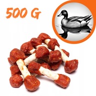 Zwierzarium Select Dog zaobchádza s činkou s kačicou 500g Zwierzarium Select Dog zaobchádza s činkou s kačicou 500g