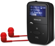 MP3 WMA prehrávač 8GB RÁDIO FM KLIPS + slúchadlá