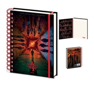Zápisník A5 Stranger Things špirálová guma linky 80k Zápisník A5 Stranger Things špirálová guma linky 80k
