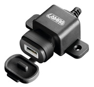 USB zásuvka Lampa Usb Fix Plug 38833 s DIN zástrčkou