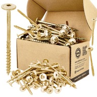 TORX tesárske skrutky do dreva, tanierová hlava, pevná konštrukcia, 8x80 TORX tesárske skrutky do dreva, tanierová hlava, pevná konštrukcia, 8x80