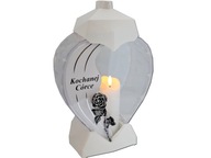 SVIEČKA SWIFT VENOVANIA Z DCÉRY SRDCE BIELE+LED SVIEČKA SWIFT VENOVANIA Z DCÉRY SRDCE BIELE+LED