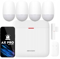 WiFi Alarm Kit Bezdrôtový AX Pro Hikvision 4x PIR GSM 3G detektor WiFi Alarm Kit Bezdrôtový AX Pro Hikvision 4x PIR GSM 3G detektor