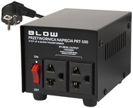 Transformátor-striedač 230/110-120V USA 100W Transformátor-striedač 230/110-120V USA 100W