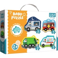 Puzzle Baby Classic Špeciálne vozidlá 2+ TREFL Puzzle Baby Classic Špeciálne vozidlá 2+ TREFL