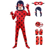 OUTFIT LIENKY kostým lienka MASKA Parochňa 130-140 OUTFIT LIENKY kostým lienka MASKA Parochňa 130-140