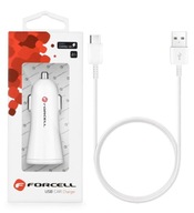 VÝKONNÁ FAST FORCELL NABÍJAČKA DO AUTO + USB TYP C QC 3.0 2.4A KÁBEL VÝKONNÁ FAST FORCELL NABÍJAČKA DO AUTO + USB TYP C QC 3.0 2.4A KÁBEL