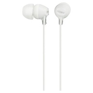 Slúchadlá do uší SONY MDR-EX15 8-22 000 Hz, biele Slúchadlá do uší SONY MDR-EX15 8-22 000 Hz, biele