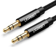 3,5 mm AUX UGREEN mini jack kábel 1m (čierny) 3,5 mm AUX UGREEN mini jack kábel 1m (čierny)