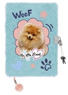 DENNÍK S VISIACÍM ZÁMKOM MÔJ KAMARÁT PEJSOK FLUFFY A5, 96 listov DENNÍK S VISIACÍM ZÁMKOM MÔJ KAMARÁT PEJSOK FLUFFY A5, 96 listov