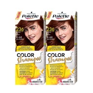 Paletový farebný šampón 236 gaštan x 2 Paletový farebný šampón 236 gaštan x 2