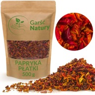 VEĽKÉ sladké sušené vločky z červenej papriky 500g VEĽKÉ sladké sušené vločky z červenej papriky 500g