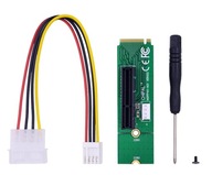 Adaptér NGFF M.2 na PCI-E x4 pre stúpačku rýpadla