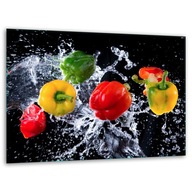SKLENENÝ STOJAN NA KRAJENIE 40x30 PAPRIKA 7v1 SKLENENÝ STOJAN NA KRAJENIE 40x30 PAPRIKA 7v1