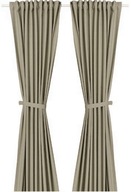 Závesy IKEA LENDA s viazačkami, 2 ks 140x300 jszi Závesy IKEA LENDA s viazačkami, 2 ks 140x300 jszi