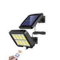 SÚPRAVA SOLAR LED LAMPY SENZOR POHYBU SAMOSTATNÝ PANEL DIAĽKOVÝ VÝKON VÝKONNÝCH 260 diód SÚPRAVA SOLAR LED LAMPY SENZOR POHYBU SAMOSTATNÝ PANEL DIAĽKOVÝ VÝKON VÝKONNÝCH 260 diód