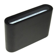 FLOW LED FASÁDNE NÁSTENNÉ SVIETIDLO 1*3W 4000K ČIERNA FLOW LED FASÁDNE NÁSTENNÉ SVIETIDLO 1*3W 4000K ČIERNA