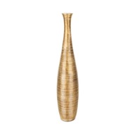 Amari dekoratívna váza (02) 19x19x91cm Zlatá