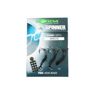 Korda Spinner Hook Sections Náväzec Krank Barbless #6 - 3 kusy Korda Spinner Hook Sections Náväzec Krank Barbless #6 - 3 kusy