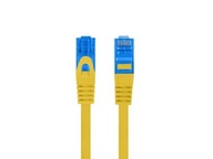 Patchcord Lanberg S/FTP kat.6A 10m LSZH CCA náhoda prešiel žltým Patchcord Lanberg S/FTP kat.6A 10m LSZH CCA náhoda prešiel žltým