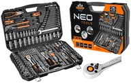 NEO TOOLS Nástrčkové kľúče 1/2", 3/8", 1/4", sada 233 ks 10-078 SADA NEO TOOLS Nástrčkové kľúče 1/2", 3/8", 1/4", sada 233 ks 10-078 SADA