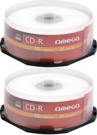 CD-R jeden zapisovateľný disk 700 MB tortový box 25 ks x2 CD-R jeden zapisovateľný disk 700 MB tortový box 25 ks x2