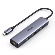 Rozbočovač UGREEN HUB USB typu C - 4x USB 3.2 Gen Rozbočovač UGREEN HUB USB typu C - 4x USB 3.2 Gen