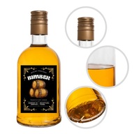 20x dekoratívna fľaša Tadeusz 500 ml na Bimber Vodky Tinktúry + Etikety 20x dekoratívna fľaša Tadeusz 500 ml na Bimber Vodky Tinktúry + Etikety