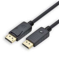 TB DisplayPort M/M kábel 1,8 m, čierny TB DisplayPort M/M kábel 1,8 m, čierny