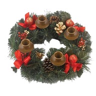 Vianočný svietnik na adventný veniec Vianočný svietnik na adventný veniec