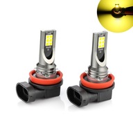 Žlté LED svetlo v štýle ar H11 LED reflektorové svetlo Žlté LED svetlo v štýle ar H11 LED reflektorové svetlo
