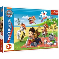 PUZZLE MAXI 24 EL FUN NA PRIKRÝVKE KOCKY Tlapkovej patroly PUZZLE MAXI 24 EL FUN NA PRIKRÝVKE KOCKY Tlapkovej patroly