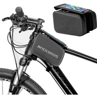 Taška na rám, Rockbros, taška na bicykel, taška na bicykel, taška na telefón, vodeodolná Taška na rám, Rockbros, taška na bicykel, taška na bicykel, taška na telefón, vodeodolná