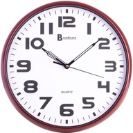 HNEDÉ NÁstenné HODINY 30 cm TICHÉ VEĽKÉ TEKUTÉ HNEDÉ NÁstenné HODINY 30 cm TICHÉ VEĽKÉ TEKUTÉ