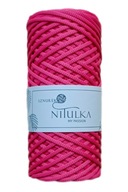 Plochý polyesterový šnúr 5 mm 110 m - fuchsia Plochý polyesterový šnúr 5 mm 110 m - fuchsia
