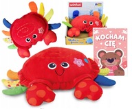 Smily Play Crab Tancujem a vibrujem pre plazenie chôdze beh darček Smily Play Crab Tancujem a vibrujem pre plazenie chôdze beh darček