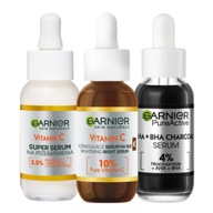 Garnier Sérum na tvár s vitamínom C Set: deň, noc a s AHA BHA kyselinami Garnier Sérum na tvár s vitamínom C Set: deň, noc a s AHA BHA kyselinami