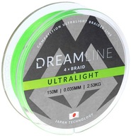 MIKADO Dreamline Ultralight oplet - 0,035 mm/2,53 kg/150 m - fluorovo zelený MIKADO Dreamline Ultralight oplet - 0,035 mm/2,53 kg/150 m - fluorovo zelený