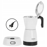 MOKA EXPRESS ELEKTRICKÝ KÁVOVAR 300 ml na 6 ŠÁLOK KÁVY, BIELY MOKA EXPRESS ELEKTRICKÝ KÁVOVAR 300 ml na 6 ŠÁLOK KÁVY, BIELY