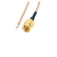 Pigtail SMA zástrčka 30cm RG178 -- 2 kusy -- Pigtail SMA zástrčka 30cm RG178 -- 2 kusy --
