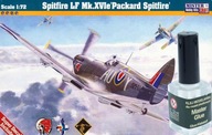 SPITFIRE Mk.XVI e D182 MISTERCRAFT pzl + lepidlo