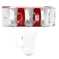 6x TURECKÉ SKLO S RÚČKOU 145 ml KEYIF PASABAHCE 6x TURECKÉ SKLO S RÚČKOU 145 ml KEYIF PASABAHCE