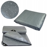 Plachta 3x3 m Hrubá Strieborná Silná UV++ Vystužená Plachta 3x3 m Hrubá Strieborná Silná UV++ Vystužená