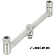 Lišta NGT Buzz, nehrdzavejúca oceľ, 20 cm, na 2 prúty Lišta NGT Buzz, nehrdzavejúca oceľ, 20 cm, na 2 prúty