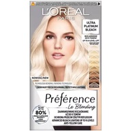 Loreal Paris Preference Permanent Hair Dye Ultra Platinum Lightener Loreal Paris Preference Permanent Hair Dye Ultra Platinum Lightener