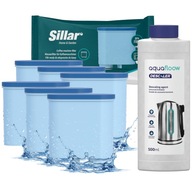6x Filter pre SAECO PHILIPS ODVÁPŇOVAČ 0,5l 500 ml