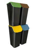 SADA 4 BINI NÁDOB NA ODDELENIE ODPADU 4 x 35L + FILTRE SADA 4 BINI NÁDOB NA ODDELENIE ODPADU 4 x 35L + FILTRE